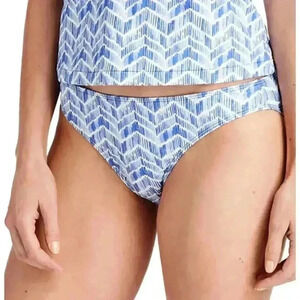 Vineyard Vines Womens Blue/White Whale Tail Swim Bottoms, XL